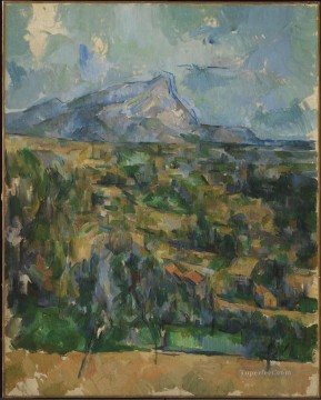 Mont Sainte Victoire 2 Paul Cézanne Pinturas al óleo